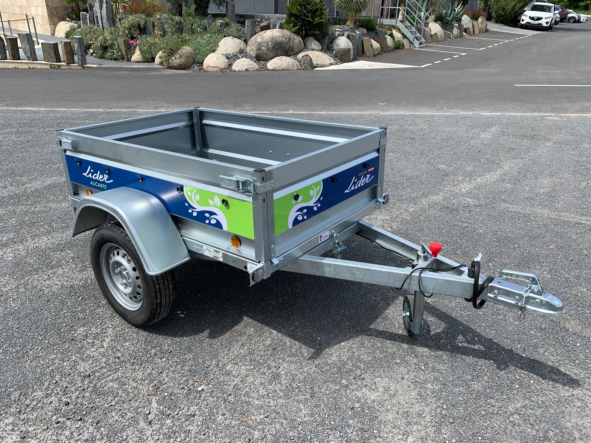 Remorque Lider Alicante 500 kg – 100 x 150 cm, polyvalente – Image 4