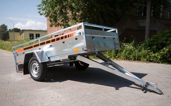 Remorque bagagère Boro BO720 500/750 kg – 205 x 122 cm