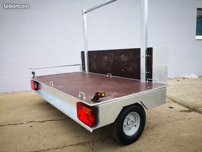 Remorque transversale GOT pour scooters MP3 et vélos – 500 kg
