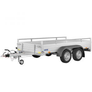 Remorque utilitaire Saris FW2000 Mac ALU – 2000 kg, 2 essieux