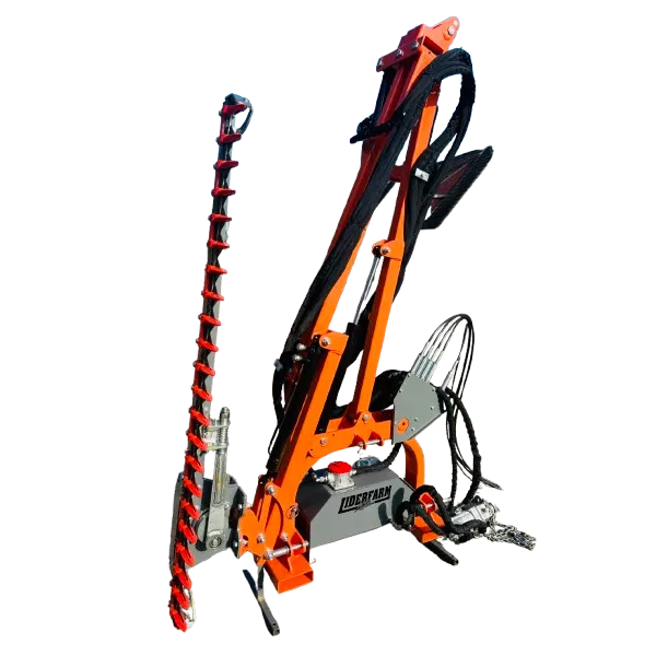 Taille-haie à sections et tête rotative LIDERFARM 190 cm (sur bras d'épareuse) – Image 3