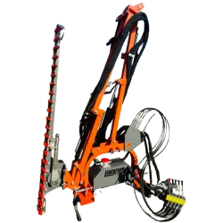 Taille-haie à sections et tête rotative LIDERFARM 190 cm (sur bras d'épareuse) – Image 5