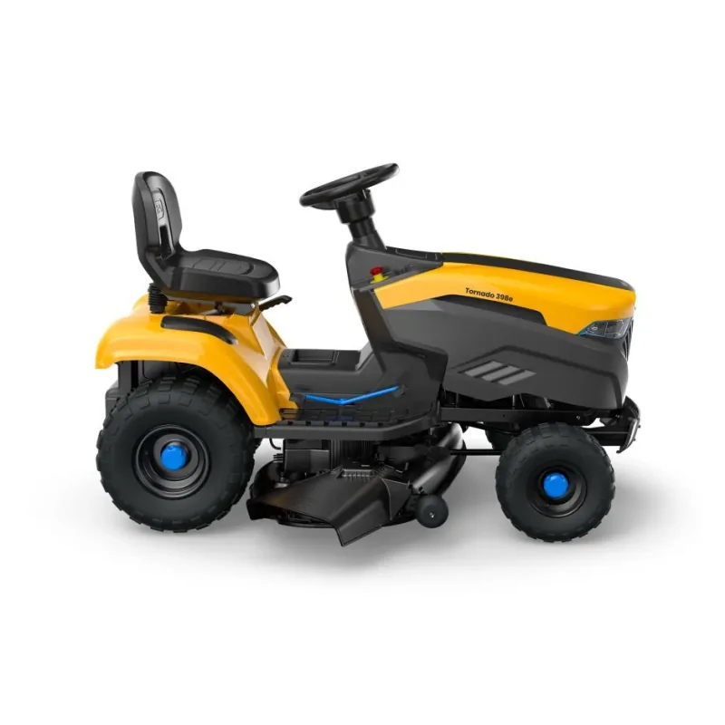 Tracteur tondeuse électrique STIGA Tornado 398E – batterie 48 V 30 Ah