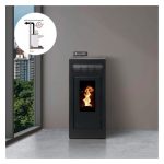 Poêle à granulés étanche INTERSTOVES Marina Concentrique 11 kW