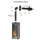 Poêle à granulés étanche INTERSTOVES Marina Concentrique 11 kW – Image 5