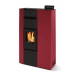 Poêle à granules extra plat - ORIGINE PHEBO Fenice 8.6 kW