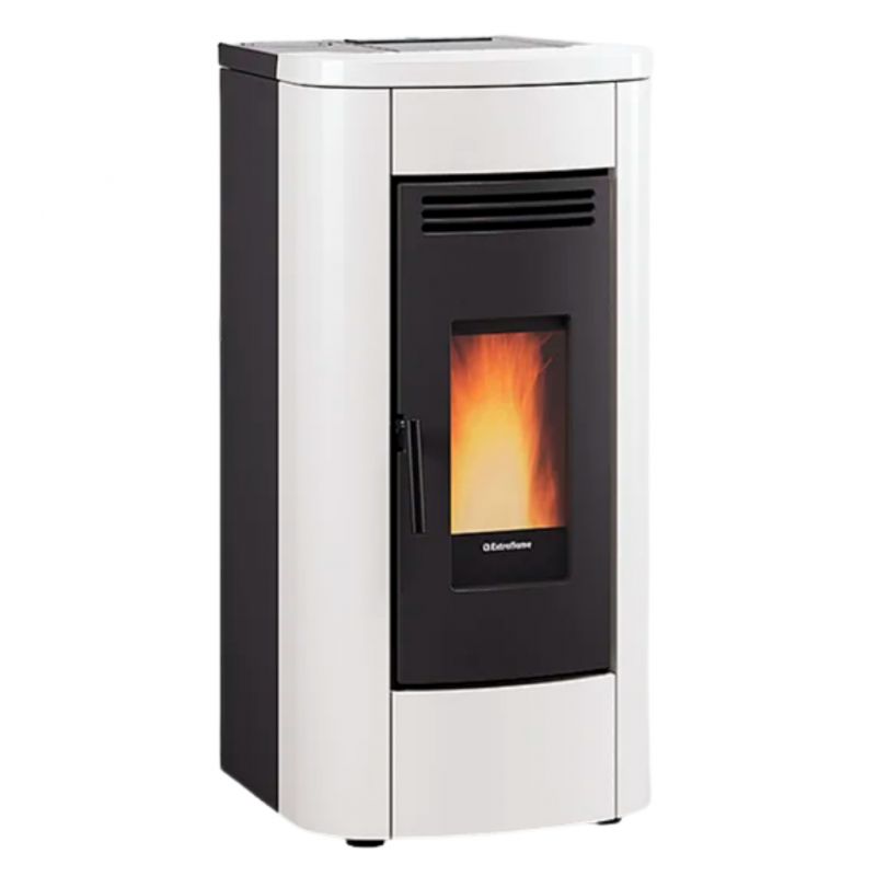 Poêle à granules canalisable - EXTRAFLAME Klaudia Plus 5.0 EVO 8 kW