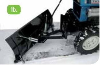 Lame à neige Vert Service 140 cm (déneigement)