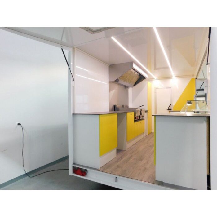 Remorque food-truck MAG 400 PROFIL AMENAGEMENT, châssis aluminium – Image 10