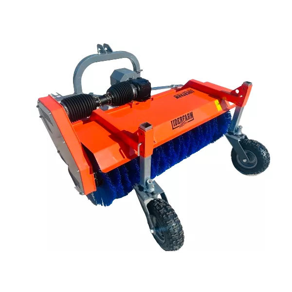 Balayeuse à déport manuel LIDERFARM 1m40 (micro-tracteur)