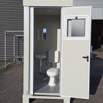 Bloc sanitaire S1 neuf – WC et lave-mains (256 x 118 x 118 cm)