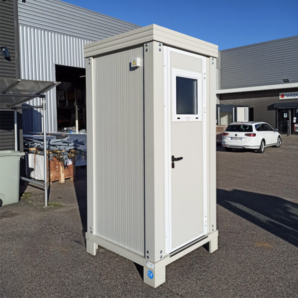 Bloc sanitaire S1 neuf – WC et lave-mains (256 x 118 x 118 cm) – Image 10