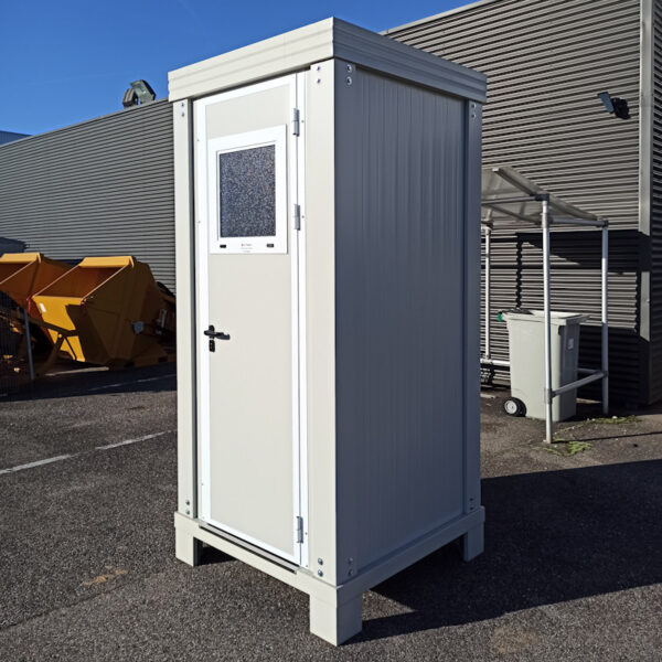 Bloc sanitaire S1 neuf – WC et lave-mains (256 x 118 x 118 cm) – Image 3