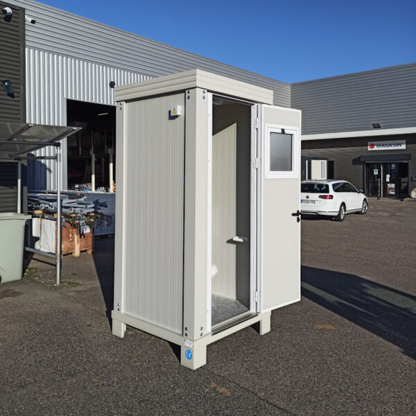 Bloc sanitaire S1 neuf – WC et lave-mains (256 x 118 x 118 cm) – Image 5