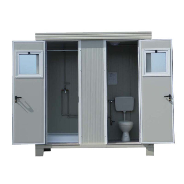Bloc sanitaire SD1 neuf – WC, douche et lave-mains – Image 9