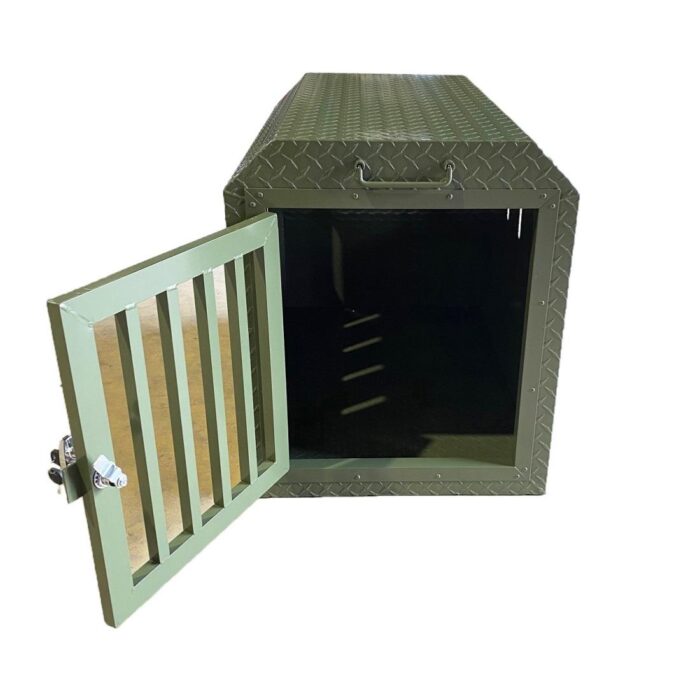 Coffre de transport aluminium 1 chien – 550 x 850 x 650 mm – Image 4