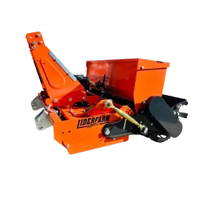 Herse rotative LIDERFARM 1m30 avec semoir (micro-tracteur)