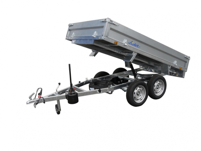 Remorque benne Lider 35560 – 365 x 159 cm, PTAC 750 kg