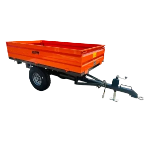 Remorque basculante hydraulique LIDERFARM 3 T (petit tracteur)