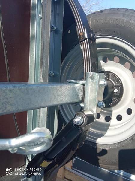 Remorque moto 3 rails UNITRAILER Moto 3/R (avec amortisseurs) – Image 2