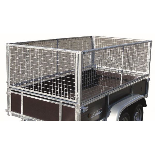 Remorque bagagère bois Lider 2,00 m – simple essieu (sans carte grise) – Image 4