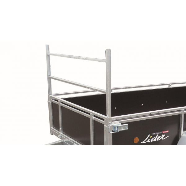 Remorque bagagère bois Lider 2,00 m – simple essieu (sans carte grise) – Image 5